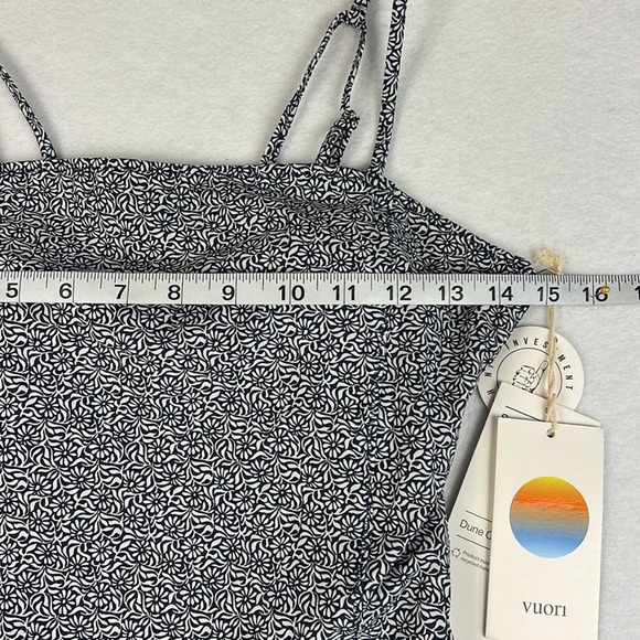 Vuori Swim Vuori Dune One Piece Swimsuit Azure Mini Samba Size L